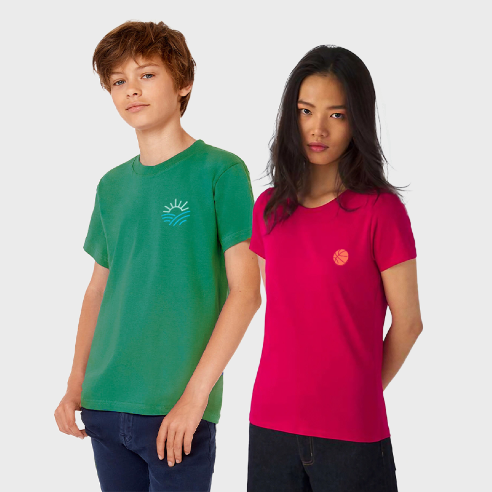 Kids Heavy Round Neck T-shirt