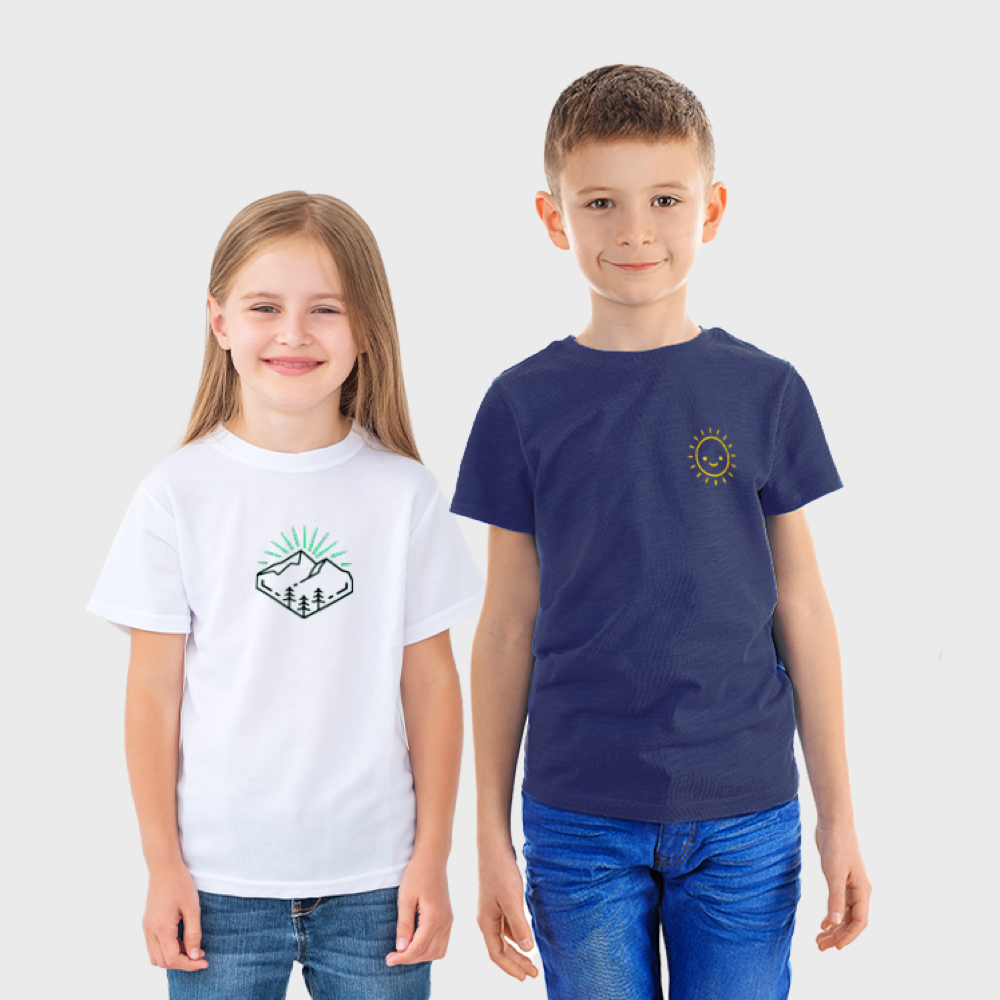 Kids Crew Neck T-shirt