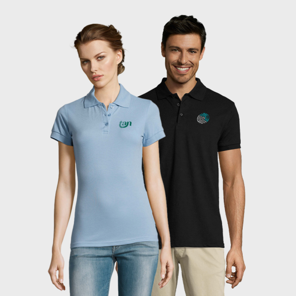 Blended Basic Polo Shirt